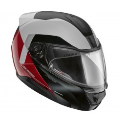 BMW Motorrad Κράνος System 8 Carbon Streak Λευκό / Κόκκινο ΚΡΑΝΗ